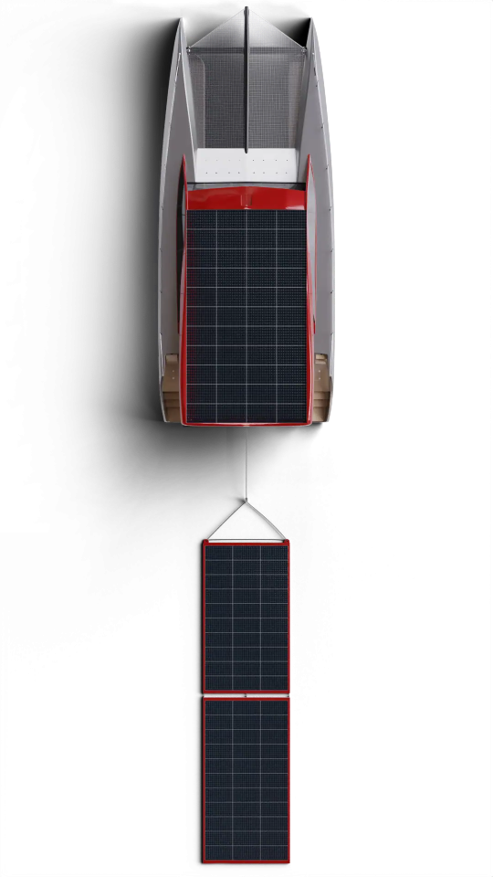 solar yacht solar boat